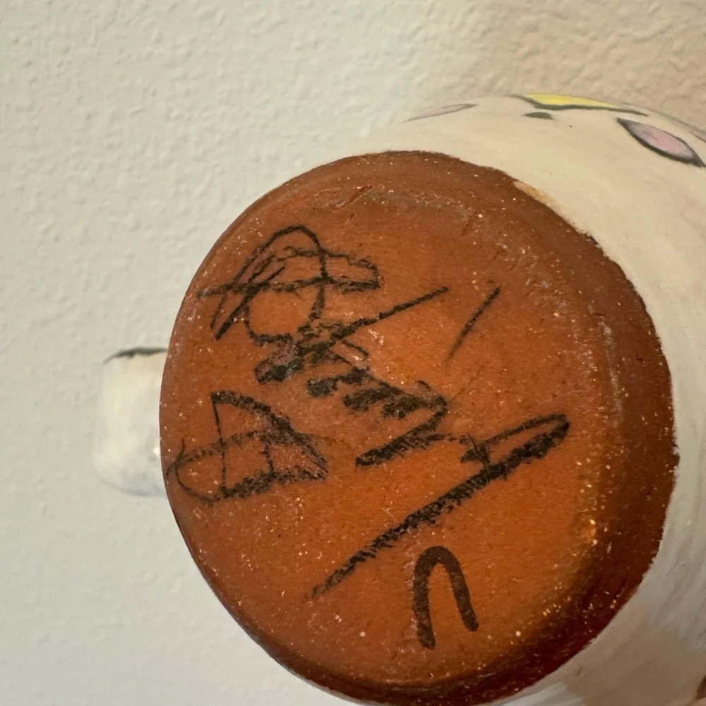 Rare Tom Phinney Hand Crafted Signed Tea Pot US Artist from Ohio